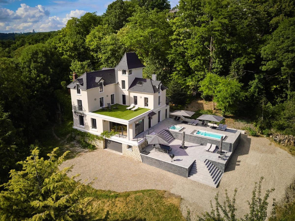 La Villa Aubin Belle Demeure Avec Vue Sur Paris Montmorency Exteriör bild