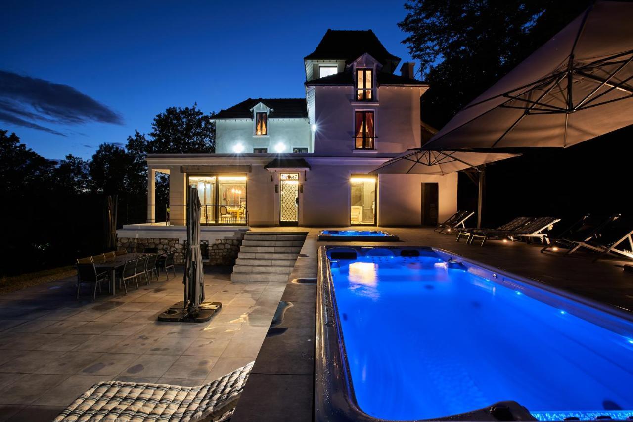 La Villa Aubin Belle Demeure Avec Vue Sur Paris Montmorency Exteriör bild